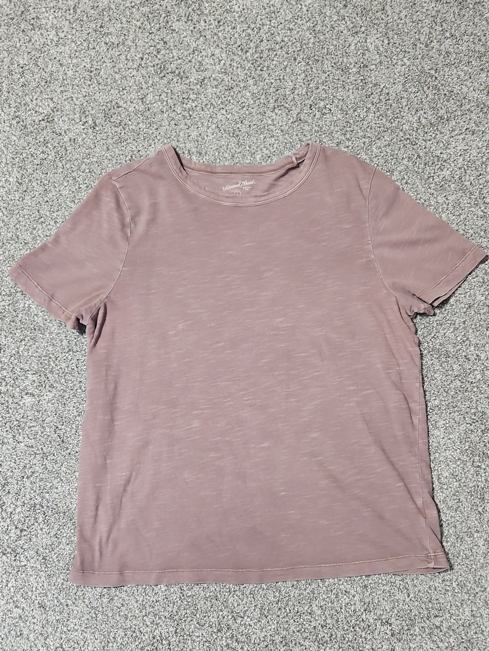 Universal Thread Mauve Short-Sleeve Crewneck Tee - Women